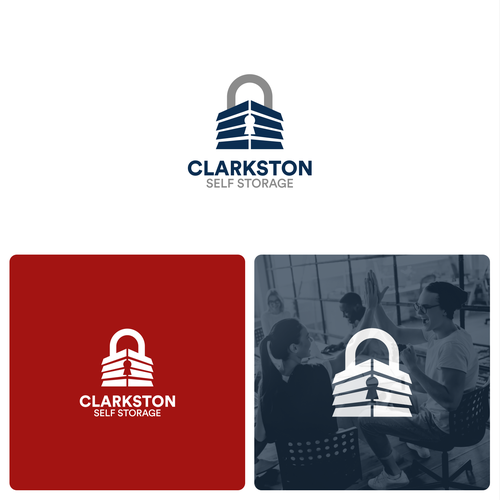 Self Storage Logo | Clarkston Self Storage Design by Lunatix!