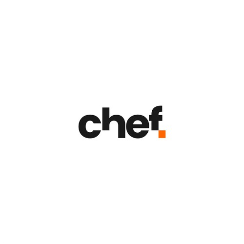 "CHEF": Food & Cooking Social Media Logo Design by Nokturnal.pro