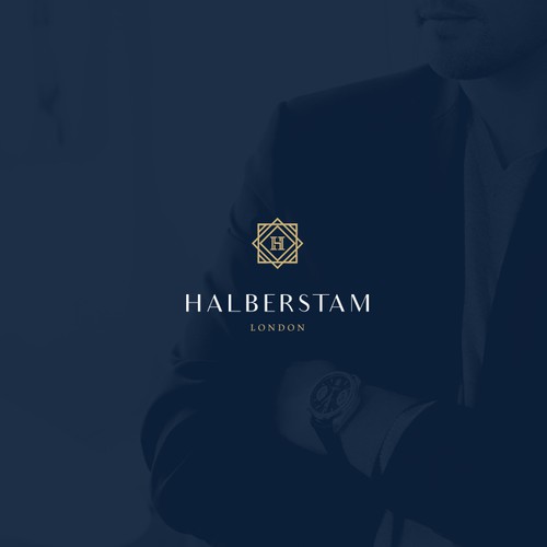 Create rounded 'H' logo for  Halberstam's watches Diseño de threatik®