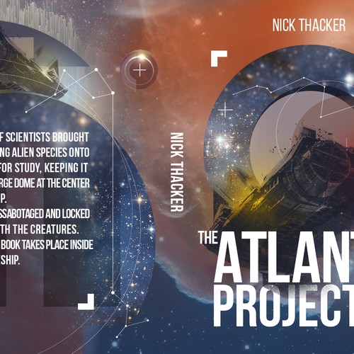 Thriller/Sci-Fi Book Cover Design in Award-Winning Author's Series! Design by Dilkone