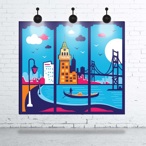 Design di Community Contest: Create a great poster for 99designs' new Oakland office (MULTIPLE WINNERS!) di georgedesigner