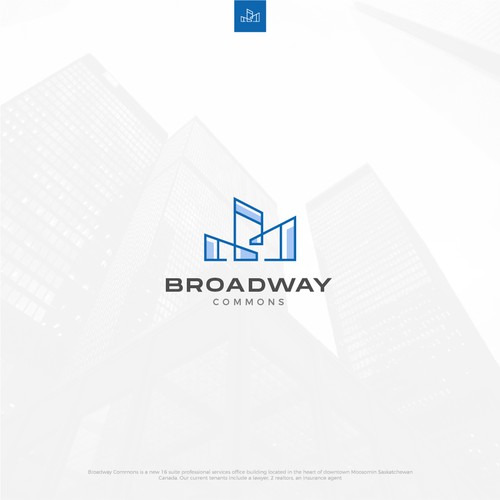 Broadway Commons Professional Services Building Logo Design Design by Syarif Maulana