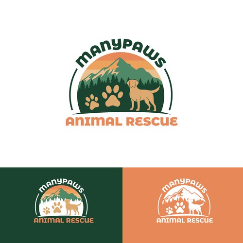 ManyPaws Animal Rescue Design by brancut_yuk