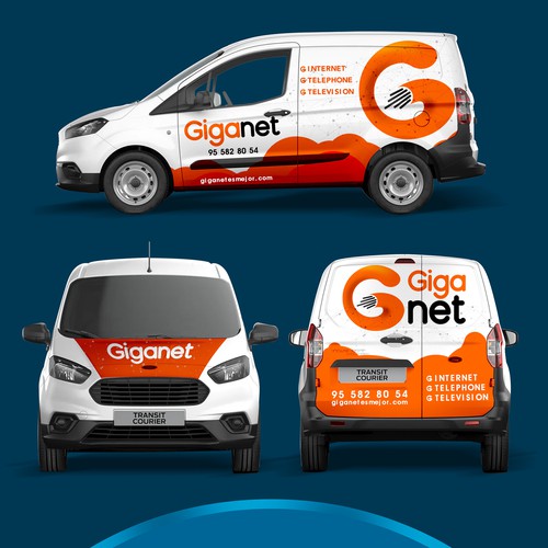 Rotulación de auto, camión o camioneta propuesta en el concurso por Logicainfo ♥