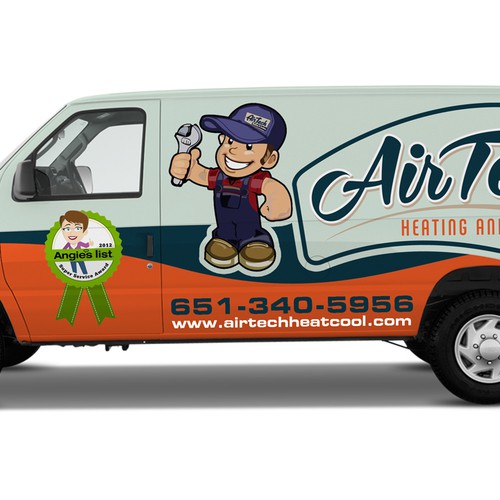 Create the next signage for Airtech heating and cooling Design by Ironhide!