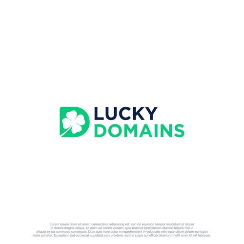 Design a logo and business card for LuckyDomains.io Design by pronine9