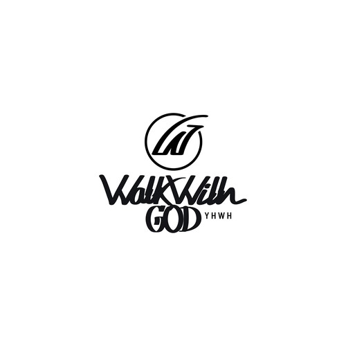 Walk With God Minimalist Luxury Logo for a Modern Faith & Fashion Brand Design by SimpleDezign