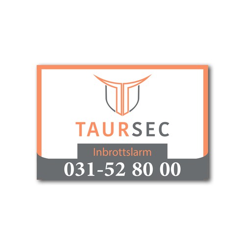 New powerful logo for a security company Design by designet22