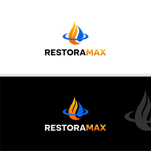 Restoration Company Branding. Design by Tridvit Design