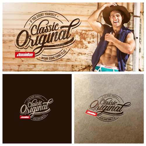 Design the logo for aussieBum's No1 Underwear range; Original Classic Design by Shorttox™