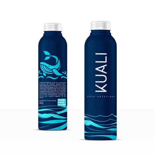 Water bottle design!! Lets be disruptive and elegant Design by Shisiouk