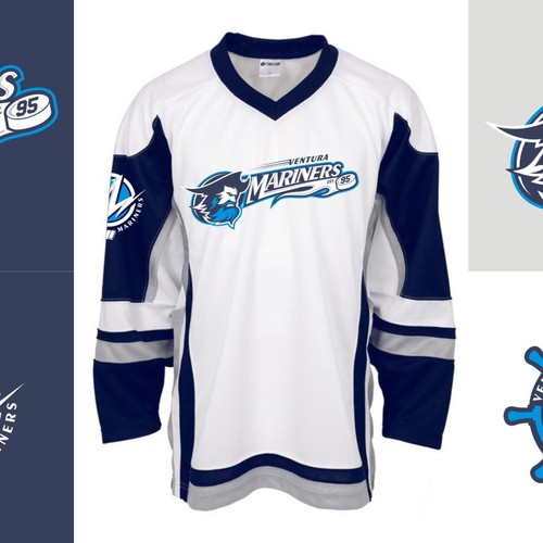Design the crest for a youth ice hockey club (Ventura Mariners
