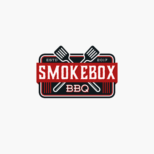 smokebox bbq Logo design contest