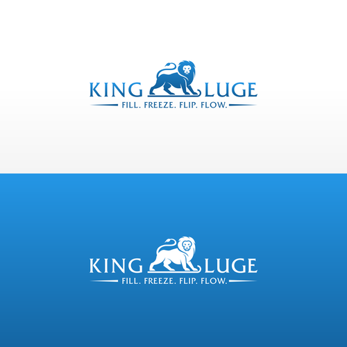 King Luge Logo Contest - #1 Reusable Mess-Free Ice Luge Party Mold ...