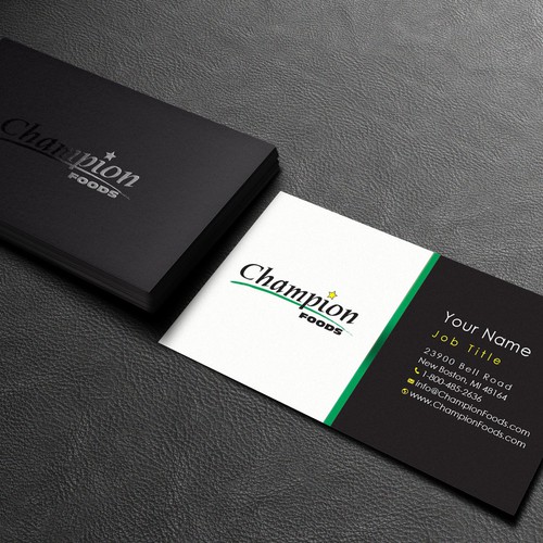 Design A New Business Card, Win The Prize!! Design por Azzedine D