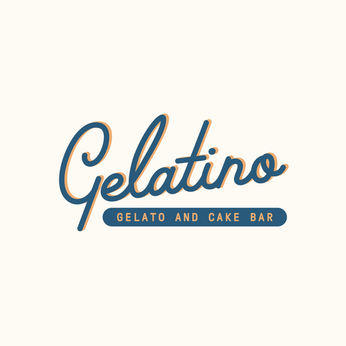 We need a creative interesting logo for gelato shop "Gelatino" Design réalisé par EWMDesigns