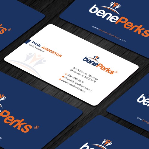 Biz Cards for fast growing company Réalisé par Brandmaker artist