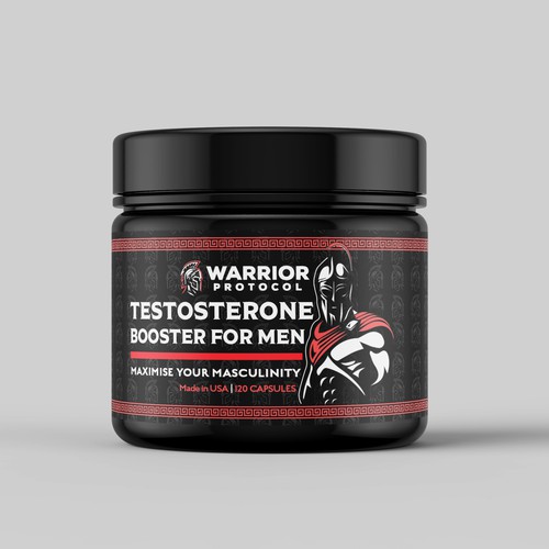 NEED a SUPERB design for men testosterone supplement Design by Duke™