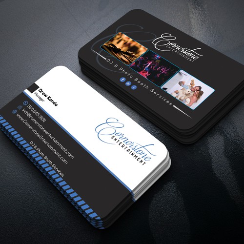 Wedding DJ & Photo Booth Business Needs Business Cards ...