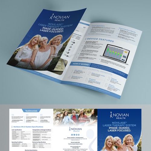 Brochure contest entry by Logicainfo ♥