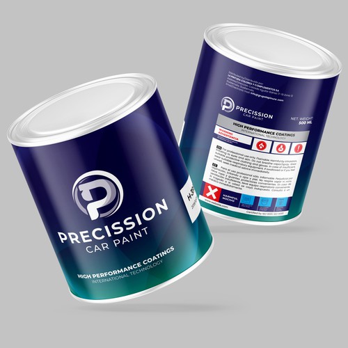 Label for Professional Automotive Refinish Products Design réalisé par binggo™