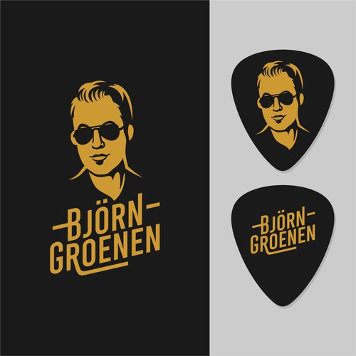 GUITAR PICK DESIGN PROFESSIONAL ARTIST Design by AtoGraphz