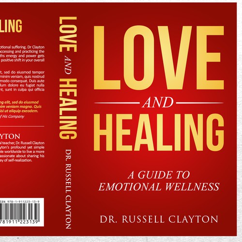 Love and Healing Book Cover Design Design by ryanurz