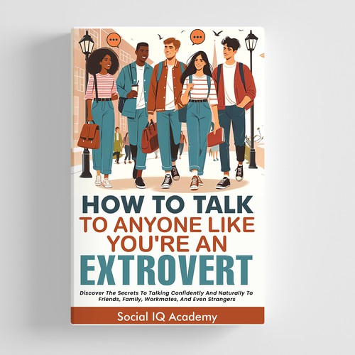 Design a catchy "How To Talk To Anyone" book cover Design by Hadi (Achiver)