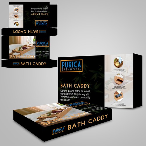 Create Packaging For Bathroom Accessories Company Product packaging