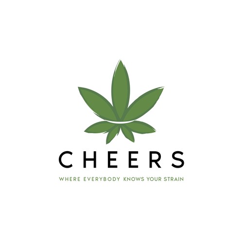 Cheers Cannabis where everyone knows your strain!  Need a great design 4 a world class cannabis shop Design by OneDesigns