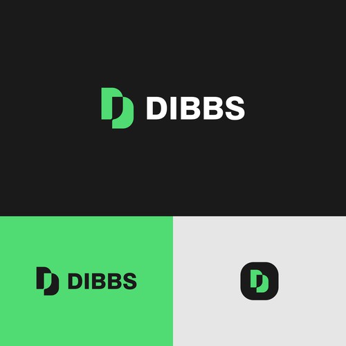 Dibbs - logo for fractional sports card trading market Design by Yantoagri