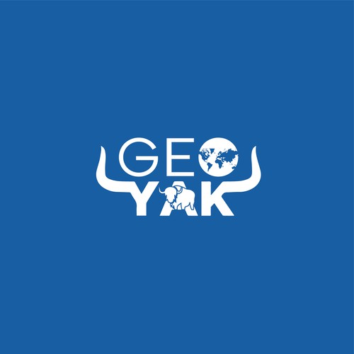 Yak-based logo for tech startup providing geospatial products and services Diseño de multigraphicz™