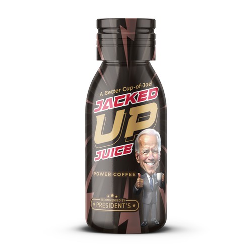 Jacked Up Juice Energy Drink Design by Gustavo RV