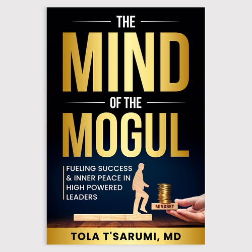 The Mind of the Mogul book cover Design by Unboxing Studio
