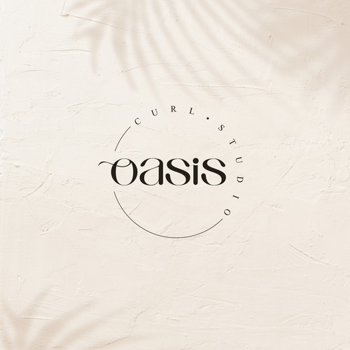 A logo for a curl studio that supports woman in feeling confident in their natural texture Design by put_