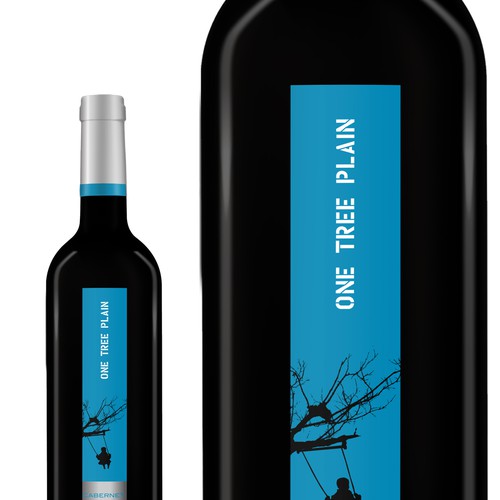 One Tree Plain wine label Design von DPA Design