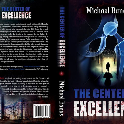 "The Center of Excellence" is in need of a book cover. Design by aakne28