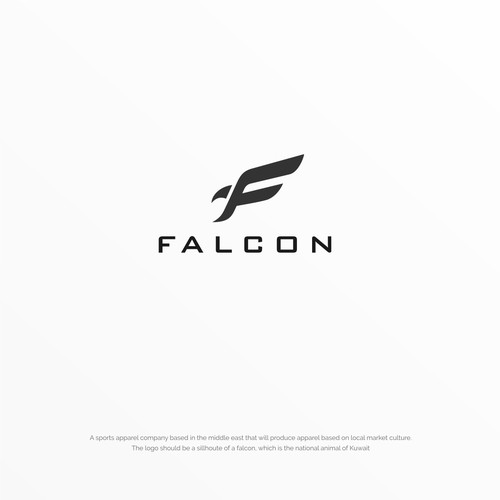 Falcon Sports Apparel logo デザイン by R.one