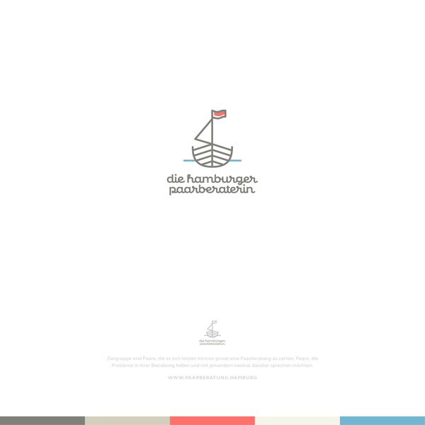 Logokonzept für eine Paarberaterin aus Hamburg