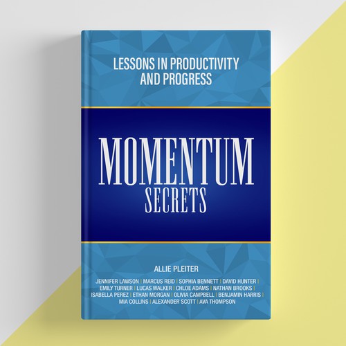 Create a cover for a book about Lessons in Productivity and Progress Design by ShahbazQamar