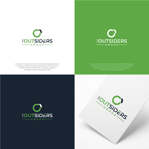 We need a logo design that helps The Outsiders stand out Design by amarta_art®