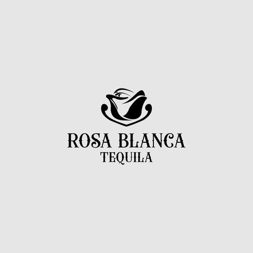 Tequila! A brand a logo that is made with LOVE for a new Tequila Company - ROSA BLANCA Design by Ghopar