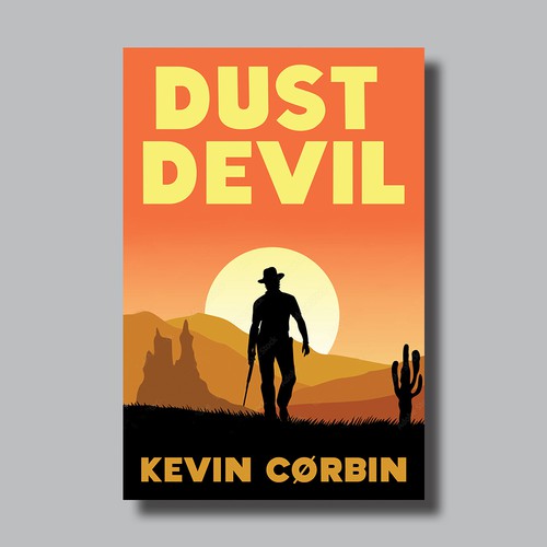 Dust Devil Cover Contest Design by Brushwork D' Studio