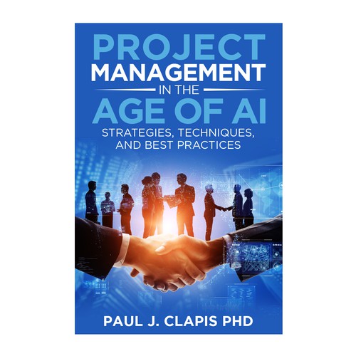 Simple, professional cover for a business book about Artificial Intelligence Design von anisha umělec