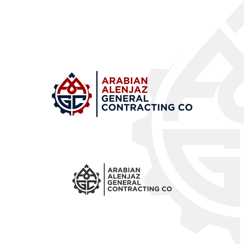 “Modern Industrial Logo for AAGC – Construction & Contracting Company” Design by Log_In
