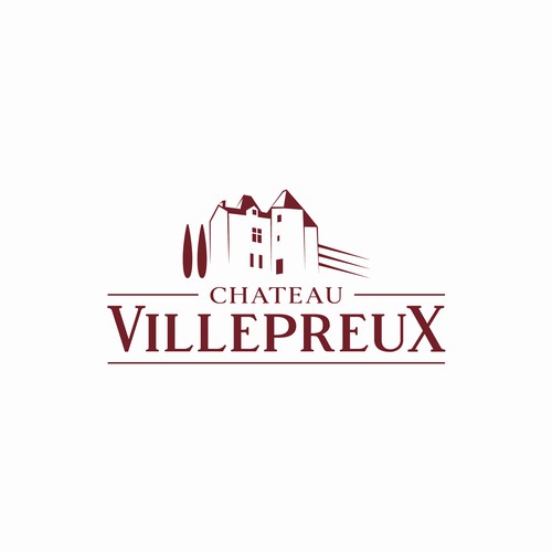 Modern new logo for French chateau and vineyard Design von desi9nart