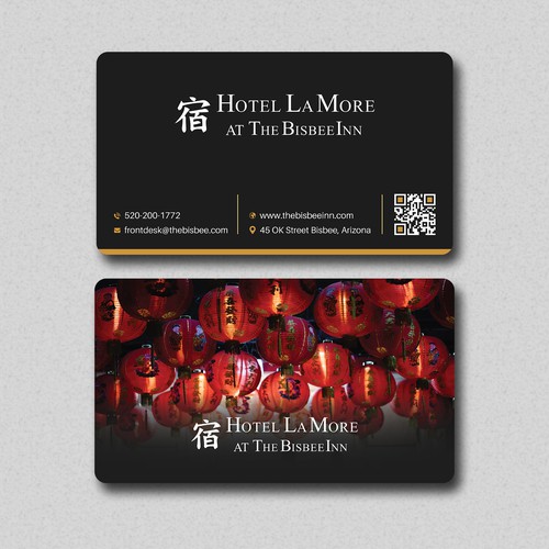 Design Business Card for Boutique Hotel por prosenjit_P