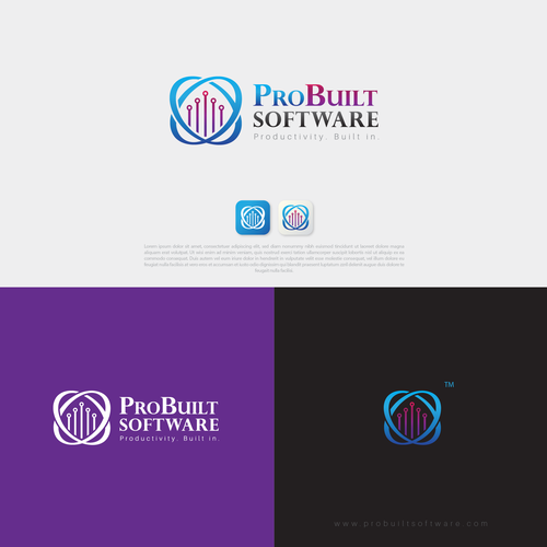Powerful, Professional & Clean Logo for a technology company Design by Inkta™