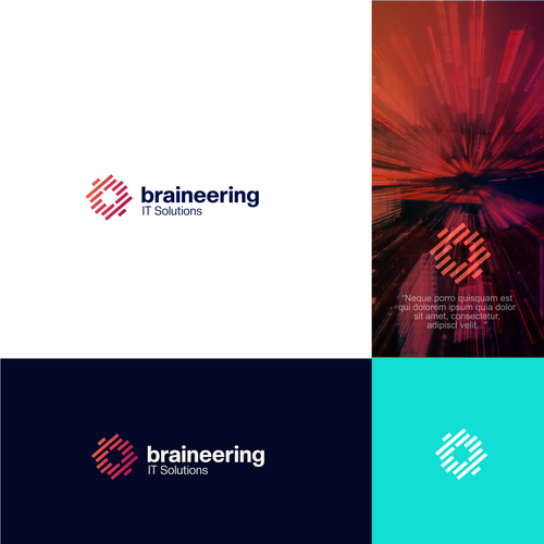 Design a logo for intelligent, fast and agile worldwide tech company Design by toometo
