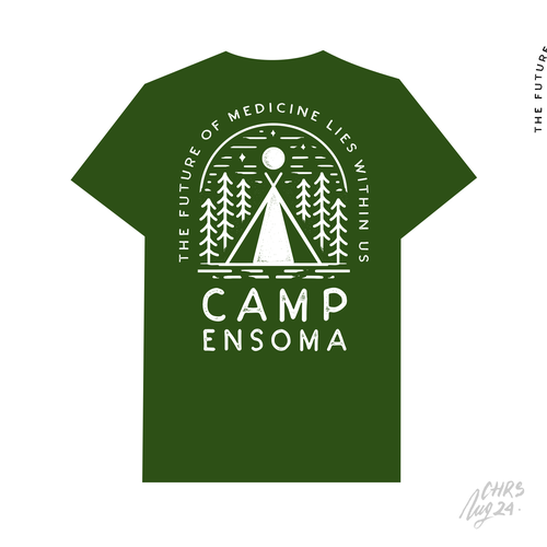 Summer Camp themed logo for  biotech summer outing swag Design by chrisnug